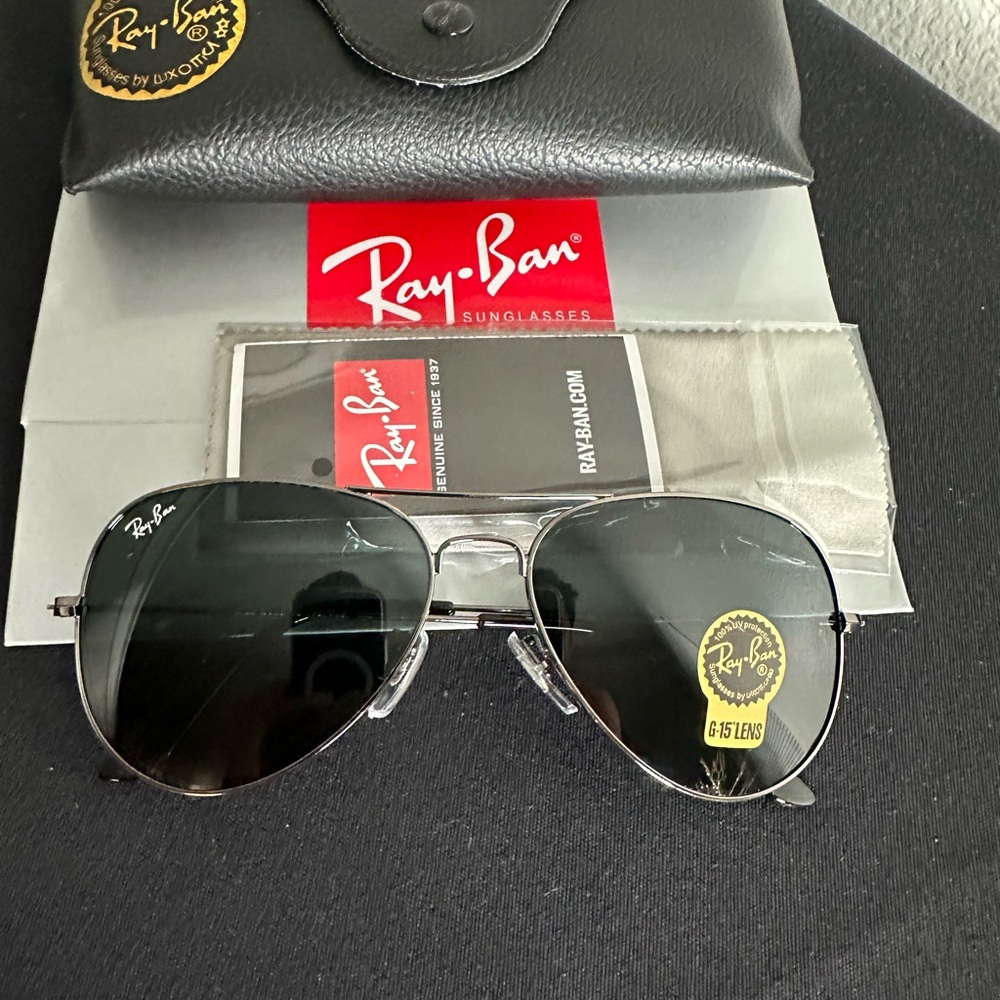 Ray-Ban Silver Frame Sunglasses